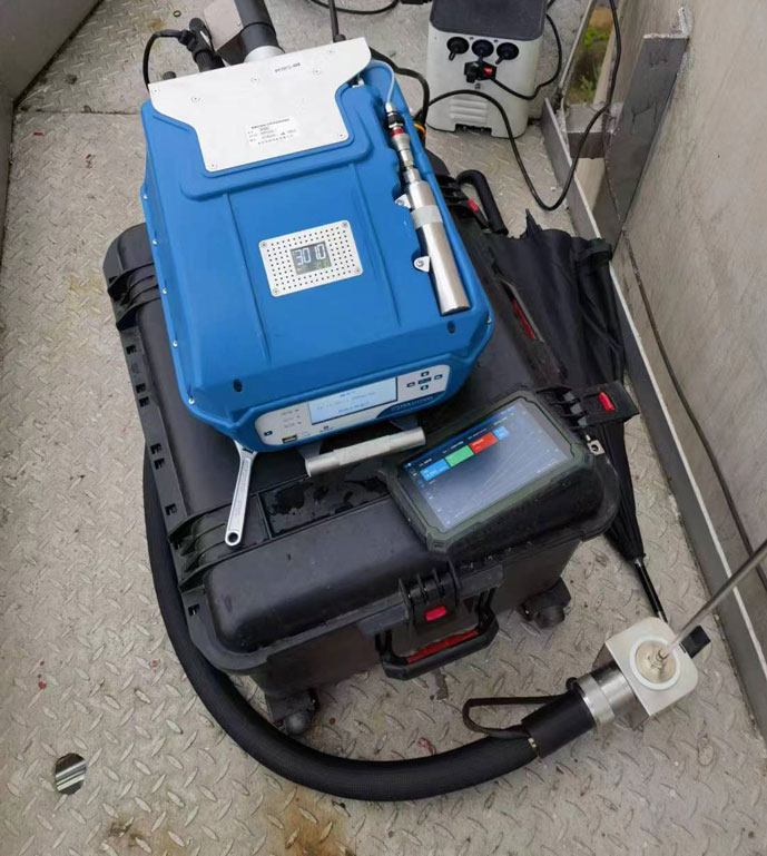 PF-300配合山西環(huán)保部大氣司調(diào)研測(cè)試